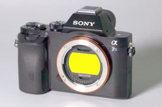 Clip-Filter for Sony Alpha 7 and Alpha 9 Cameras