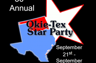 The Okie-Tex Star Party to be Held September 21 – September 29