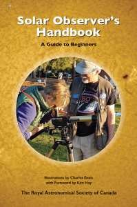 Solar Observer's Handbook 